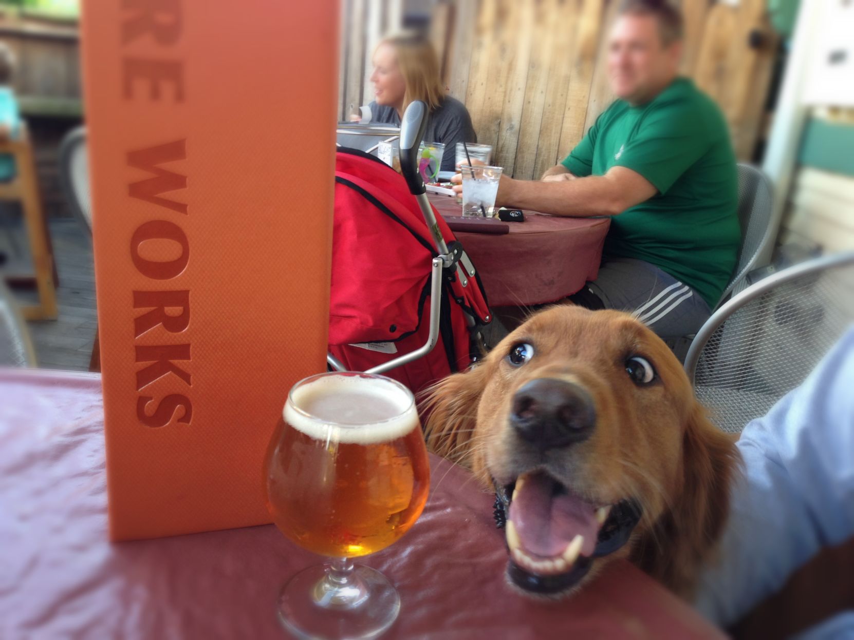 Pups on the patio enters fifth year at Fireworks Pizza